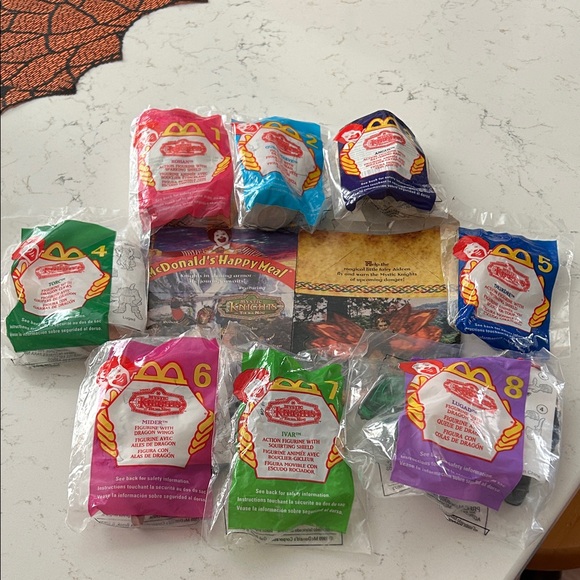 McDonald's Mystic Knights Colorful Toy Collection - Picture 1 of 9